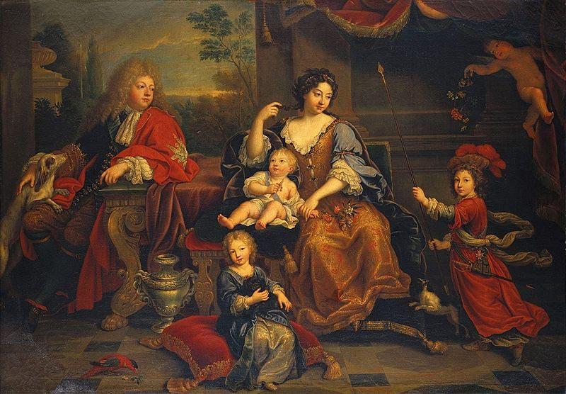 Pierre Mignard La Famille du Grand Dauphin oil painting picture